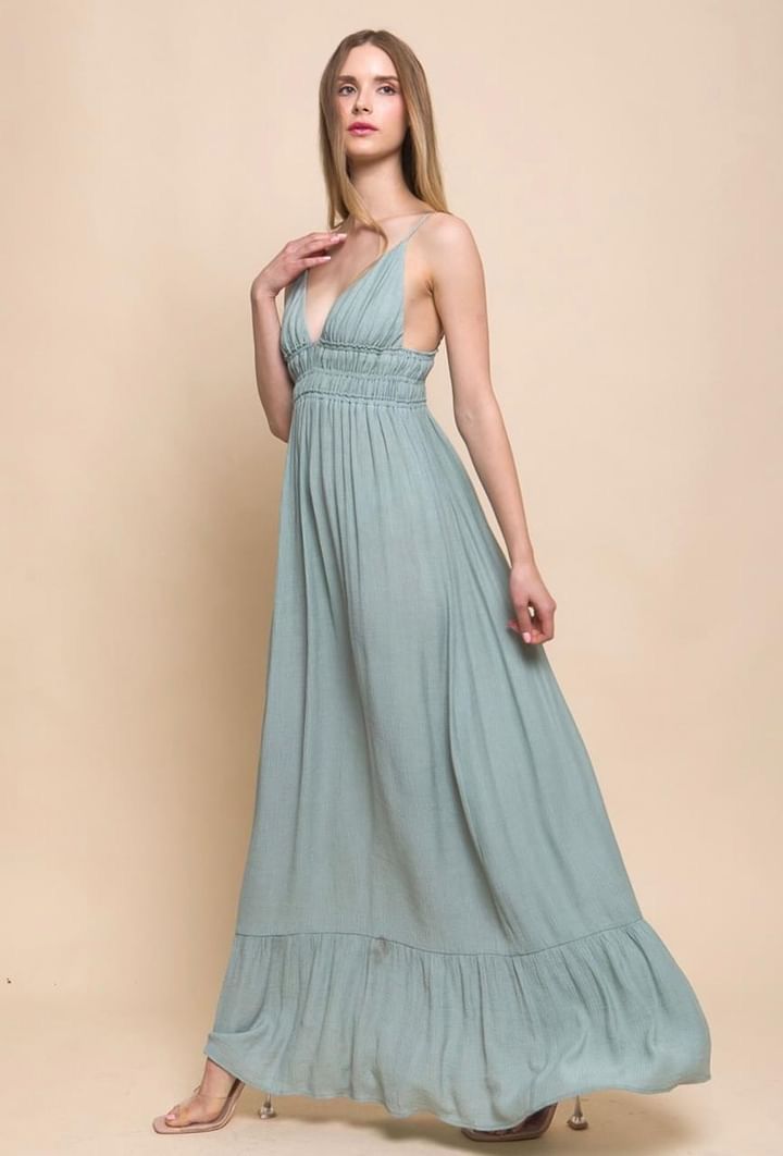 Vestido Maxi Verde